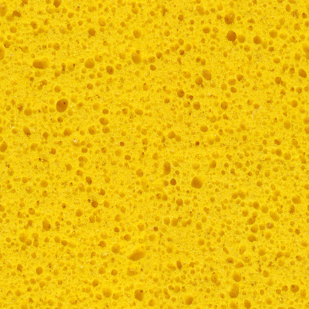 Seamless Yellow Sponge XXL stock photo