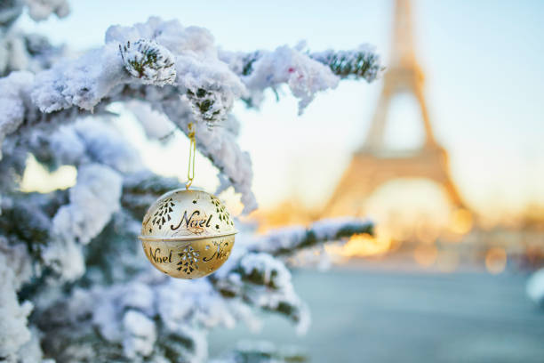 Season holidays in Paris, France stock photo