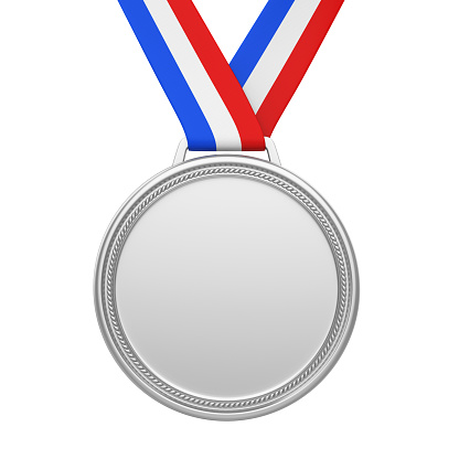 Second Place Silver Medal Isolated Stock Photo - Download Image Now -  Achievement, Armed Forces Rank, Award - iStock