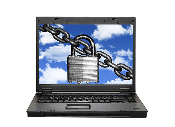 Securing the cloud stock photo