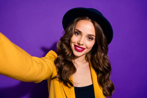 Best Purple Burgundy Hair Stock Photos Pictures Royalty Free
