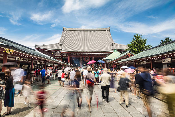 東京の千里寺 - 観光 ストックフォトと画像