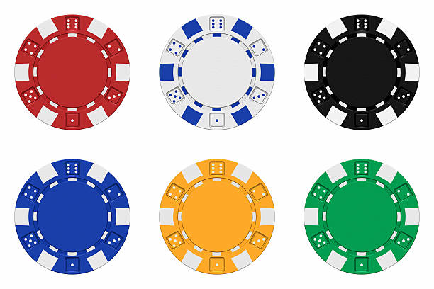Sets of 3d rendered colored casino chips Realistic 3d rendered collection of coloured casino chips isolated on white background gambling chip stock pictures, royalty-free photos & images