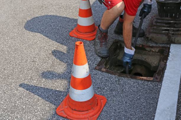 Sewer camera inspection