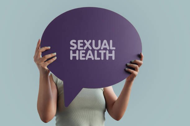 Sexual Health sign stock photo