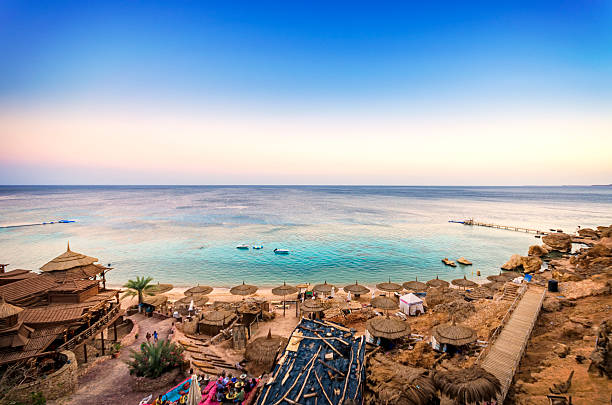 Sharm Sunset stock photo