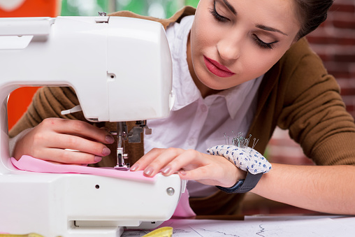 She Is An Expert Tailor Stock Photo - Download Image Now - iStock