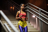 istock She loves working out during night time 1364689571