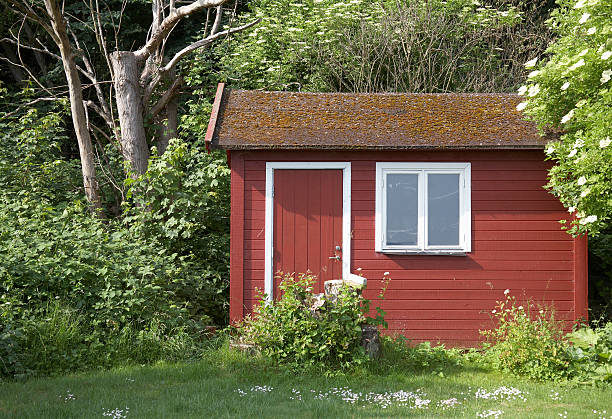 Shed stock photo