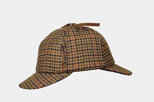 Sherlock Holmes Hat stock photo