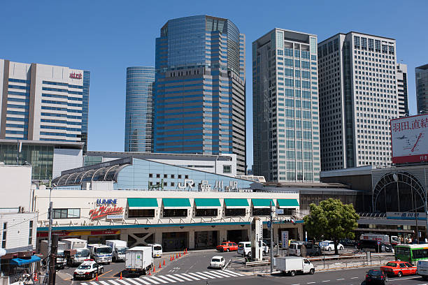 Shinagawa Station stock photo