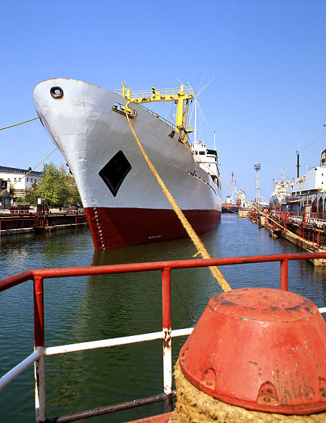 Port sector handling merchant ships. Repair of ships.