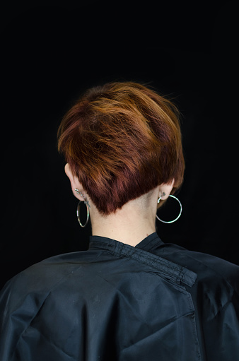 Short Haircut Nape Stock Photo Download Image Now Istock