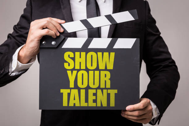 Show Your Talent stock photo