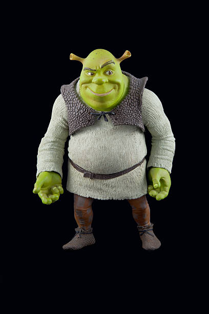 Shrek Toy stock photo