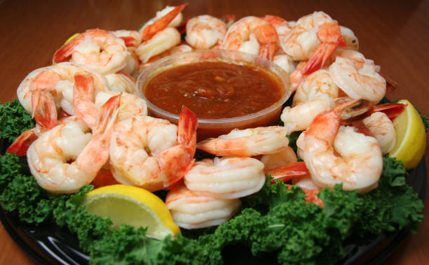 Shrimp Cocktail stock photo