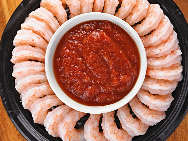 Shrimp Cocktail stock photo
