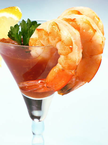 Shrimp Cocktail stock photo