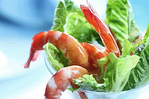Shrimp Cocktail stock photo