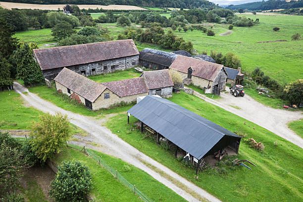 Shropshire Farm and Countryside  agricultural building stock pictures, royalty-free photos & images