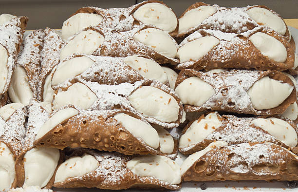 Sicilian cannoli Sicilian cannoli cannoli stock pictures, royalty-free photos & images