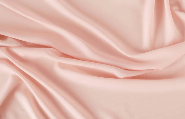 silk fabric  in pastel color background texture  silk stock pictures, royalty-free photos & images