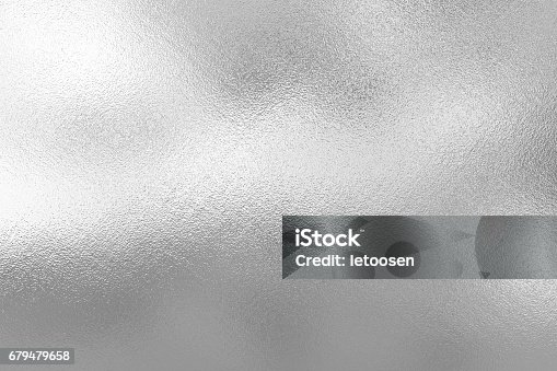 istock Silver foil texture background 679479658