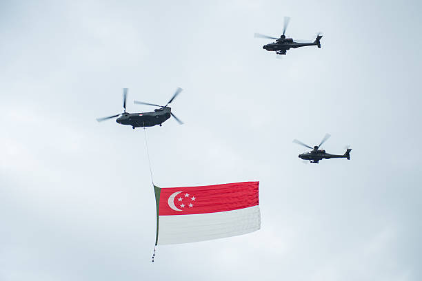 Singapore National Day stock photo