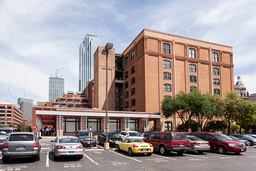 Sixth Floor Museum At Dealey Plaza In Dallas Stock Photo