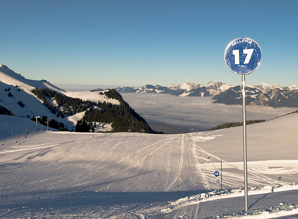 ski series stock photo