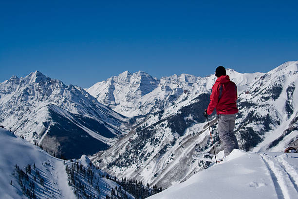 Skiing  aspen colorado stock pictures, royalty-free photos & images