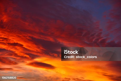 istock sky in colors of fire 1062158820