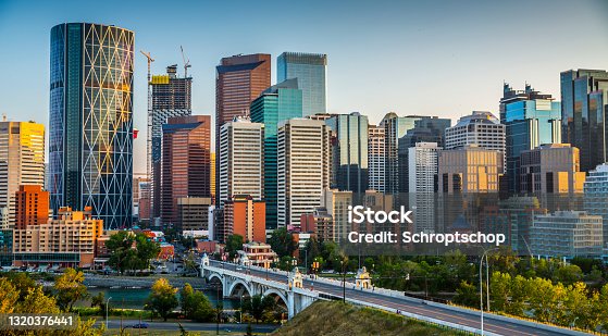 istock Skyline of Calgary in Canada 1320376441