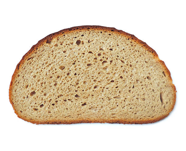 Slice of bread stock photo