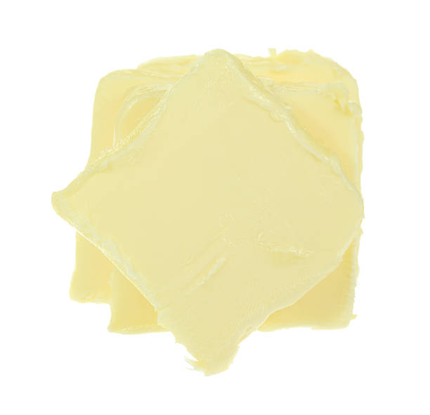 Sliced Butter stock photo