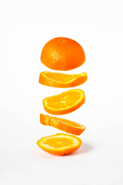 Sliced Orange stock photo
