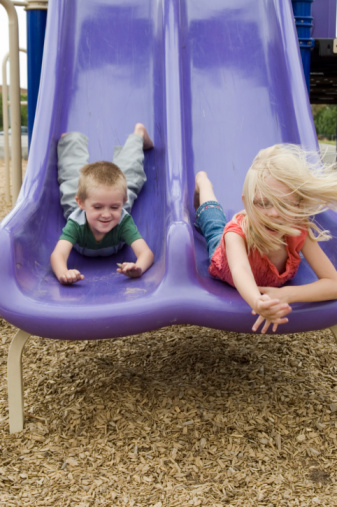 Slide Ride Stock Photo - Download Image Now - iStock