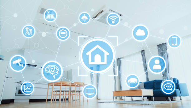 Smart house concept. Home automation. Smart house concept. Home automation. home automation stock pictures, royalty-free photos & images