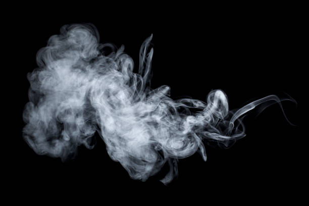 Smoke - Steam Vaping Background Fog stock photo