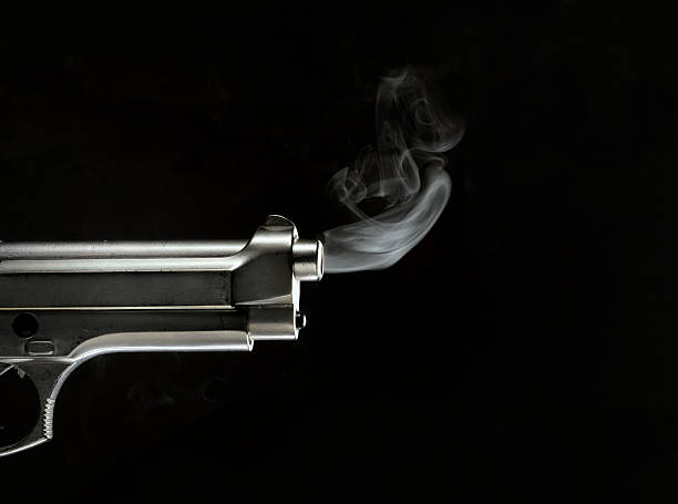 Smoking Gun stock photo