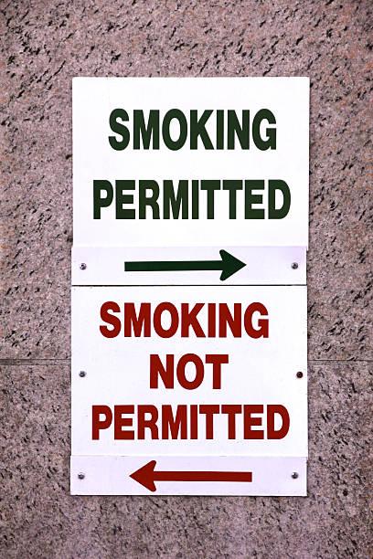 Smoking Permitted stock photo