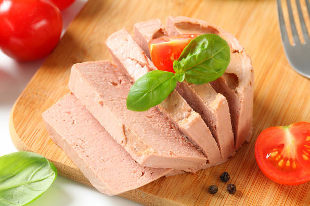 Smooth liver pate Smooth liver pate on cutting board liver pâté photos stock pictures, royalty-free photos & images
