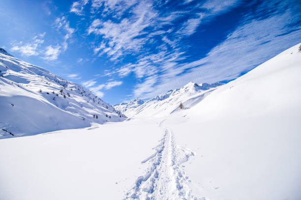 snö paradis 3 - skidled bildbanksfoton och bilder