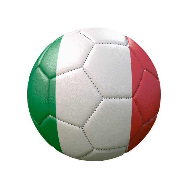 Soccer Ball Italy Italian Flag Soccer Stock Photos, Pictures & Royalty ...