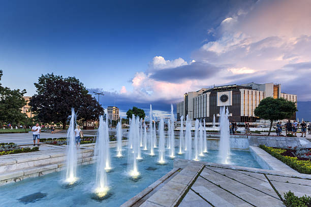 Sofia, Bulgaria, July 3, 2016: National Palace of Culture stock photo