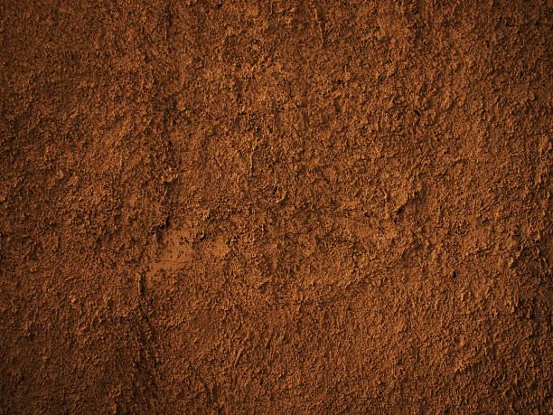 soil dirt texture - kara doğal fenomen stok fotoğraflar ve resimler
