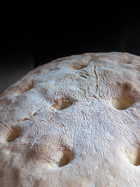 Sourdough bread loaf stock photo