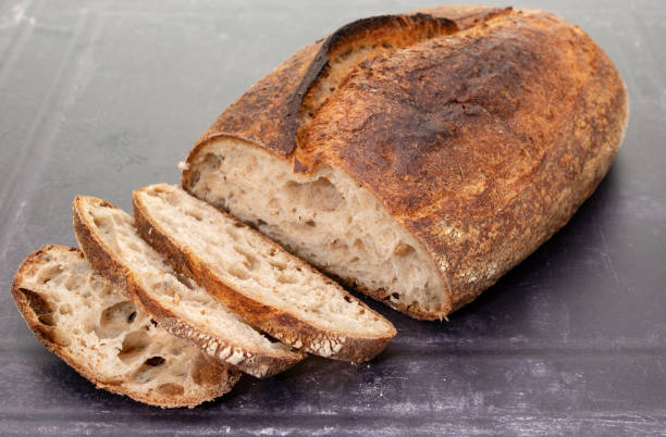 sourdough bread stock photo
