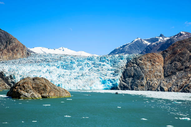 South Sawyer Glacier stock photo