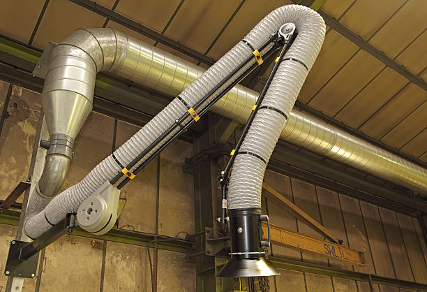 specific ventilation system stock photo